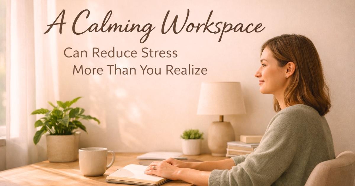 A Calming Workspace Can Reduce Stress More Than You Think