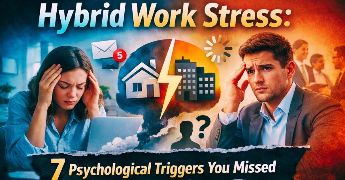 Hybrid Work Stress: 7 Psychological Triggers