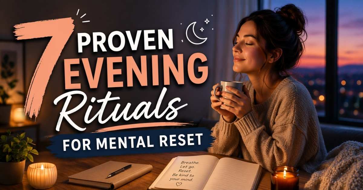 7 Proven Evening Rituals for Mental Reset